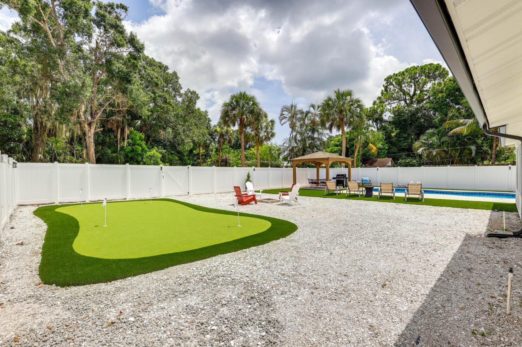 Vero Beach Vacation Rental Pool And Putting Green! Esterno foto